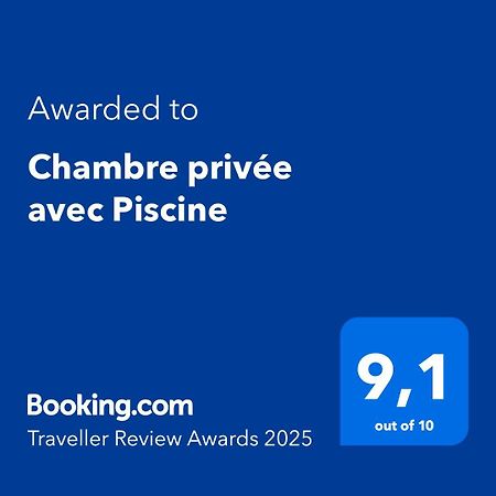 Chambre privée avec Piscine Marsiglia Esterno foto